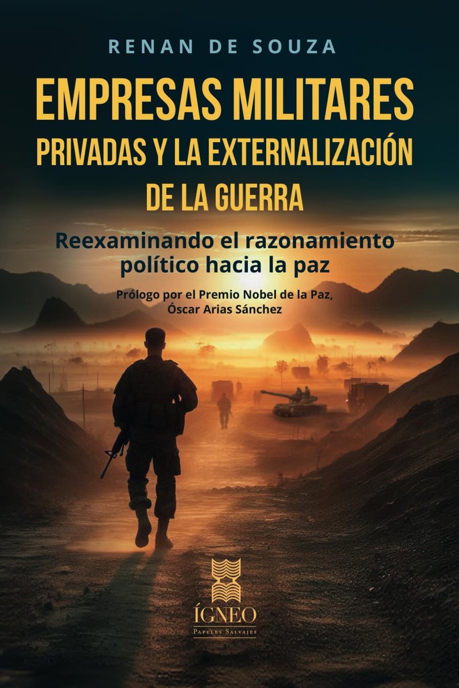 Capa do livro Empresas Militares Privadas y la Externalización de la Guerra, edição em espanhol